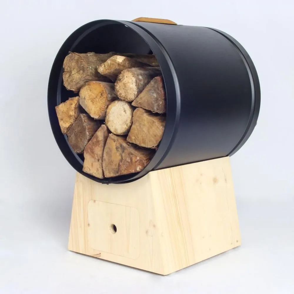 100% french aluminium log holder ::: unique – genuine - ultra light - design - lifetime warranty