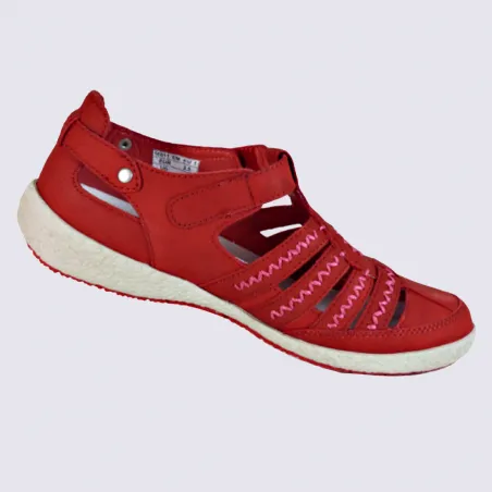 Allrounder Galina Rouge Leather Sandals - Igert Dannemarie