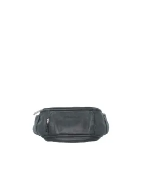 Banane Arthur et Aston en cuir ref_ast36322-d-noir
