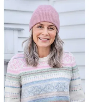 Ribbed Beanie - Women - 100% Cashmere