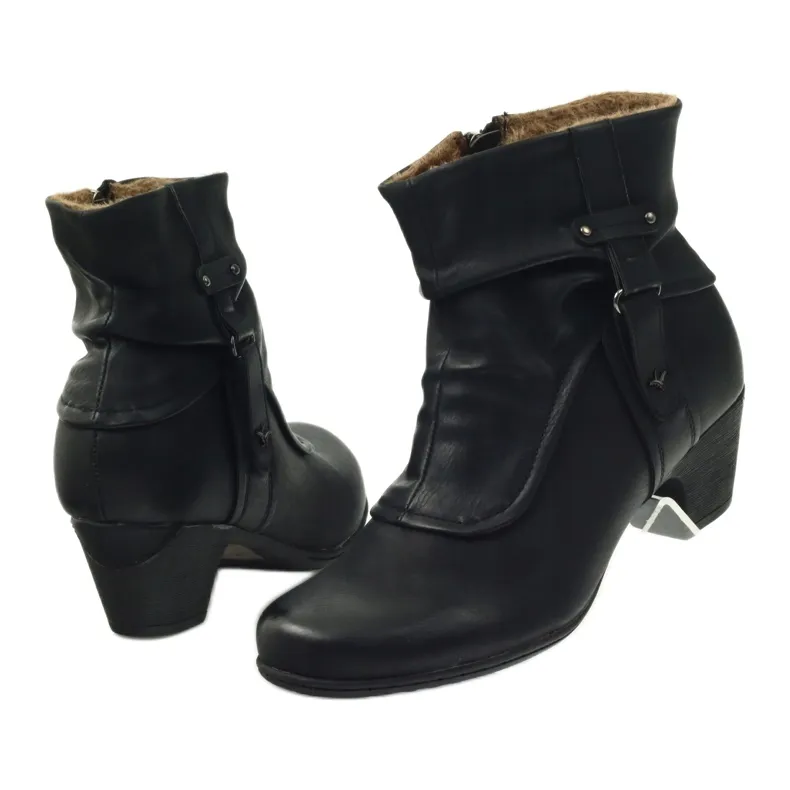 Bottines noires, Aloeloe super confortables le noir