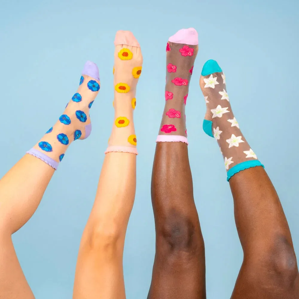 Chaussettes Transparentes Lys