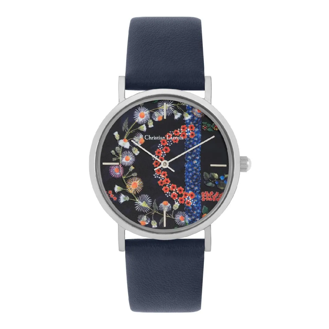 Christian Lacroix Women's Watch Spring Labyrinth - Brown Leather Strap | 3 Suisses