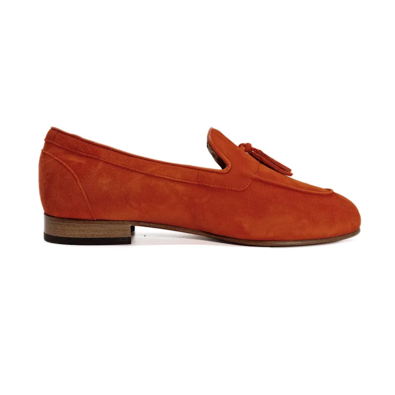 Coral Velvet Trendy Moccasins - Maretto - Scarpe Shoes