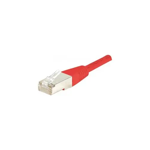 Cordon RJ45 categorie 6 F/UTP rouge - 30 m