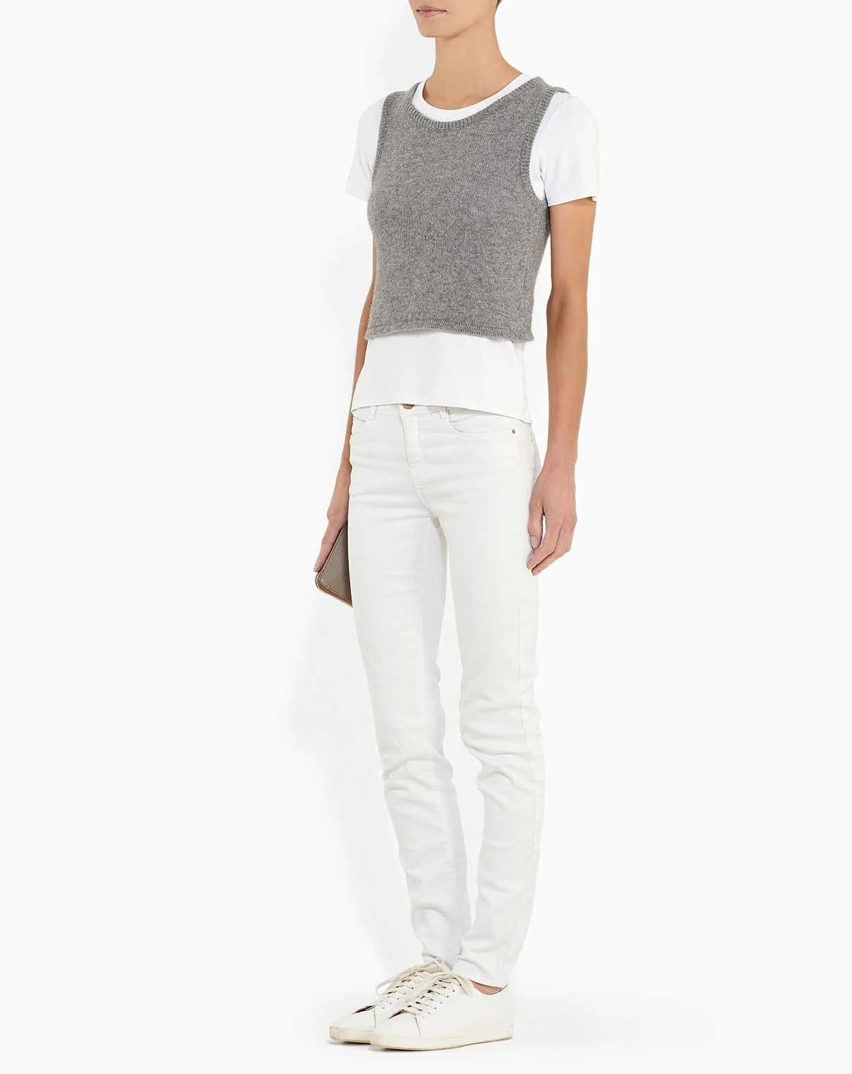 Short Cashmere Tank Top Women