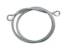 Élingue de levage diamètre 8 mm 30 cm 700 kg cossée gaînée manchonnée