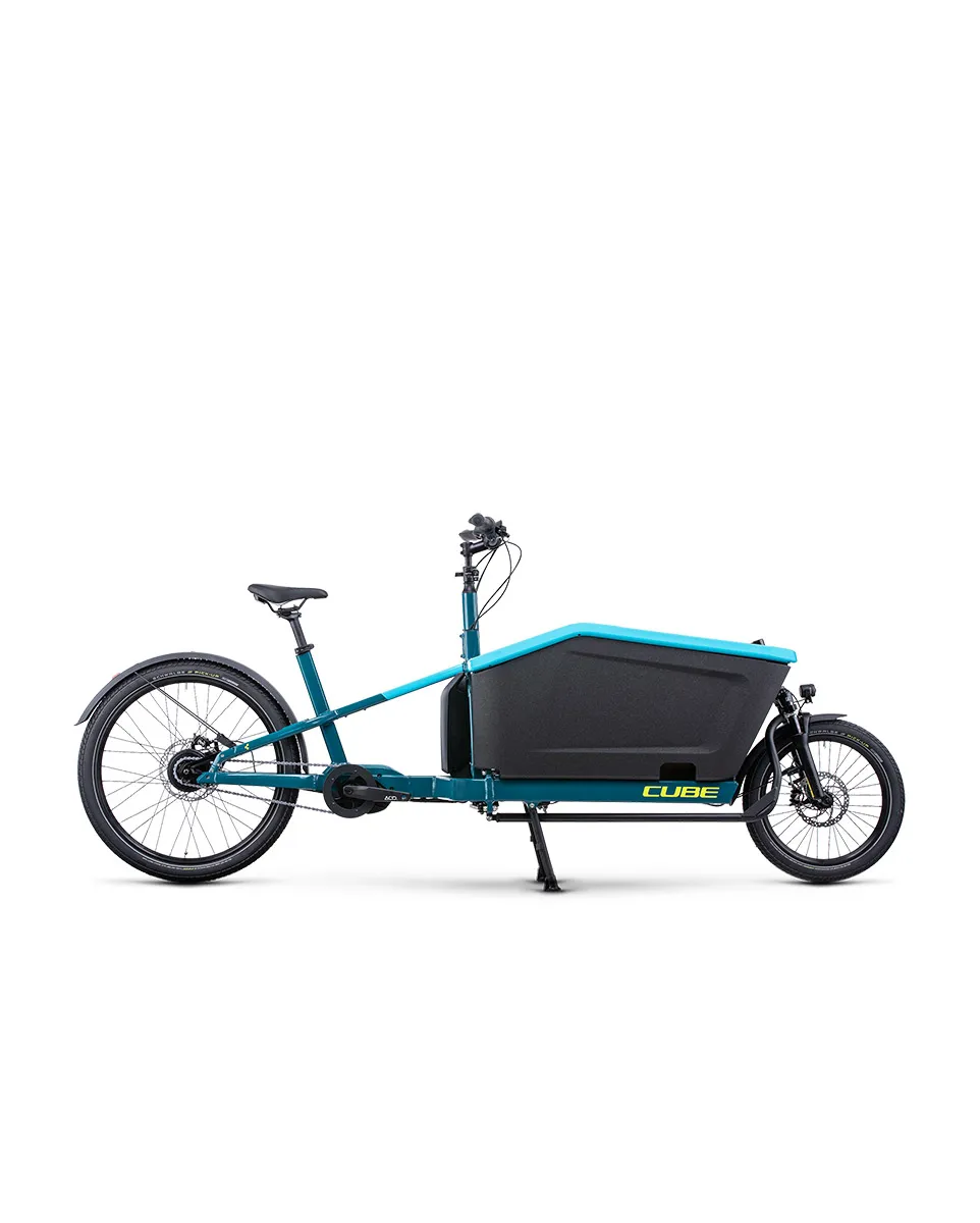 Electric Cargo Bike Unisex BLUE CARGO DUAL HYBRID 1000