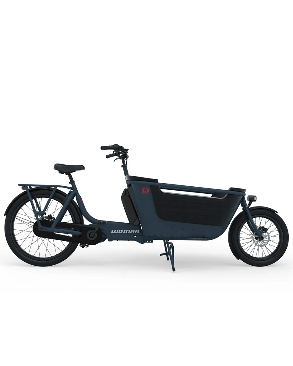 Electric Cargo Bike Unisex F.U.B. 2W Navy Blue