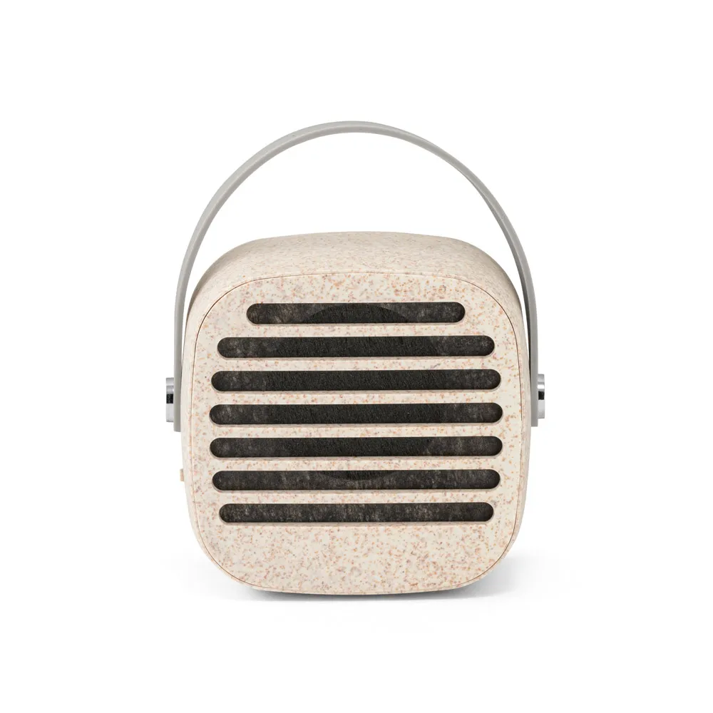 Eco-Friendly Wheat Straw Bluetooth Speaker - PYON - Green Advertiser
