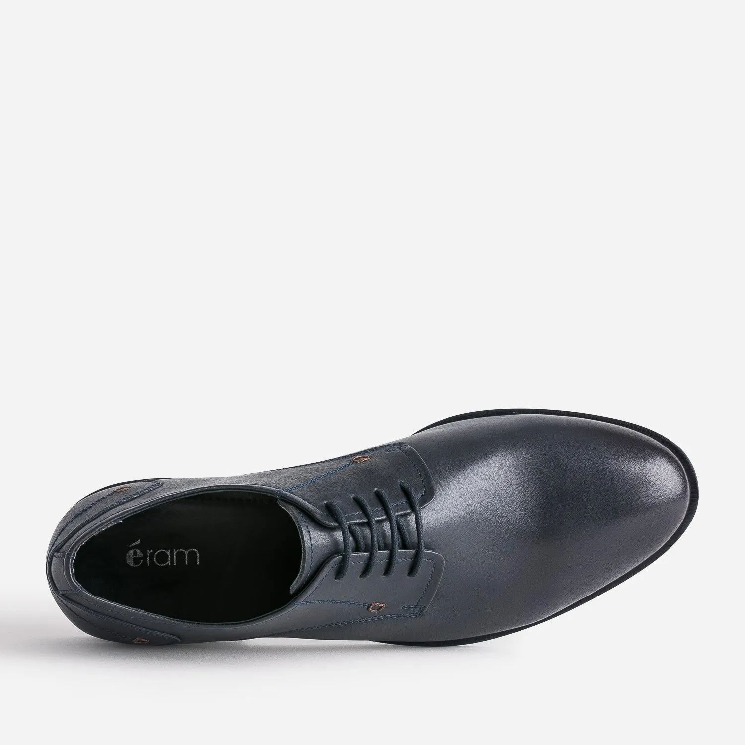 Eram Men's City Leather Derby - Marine