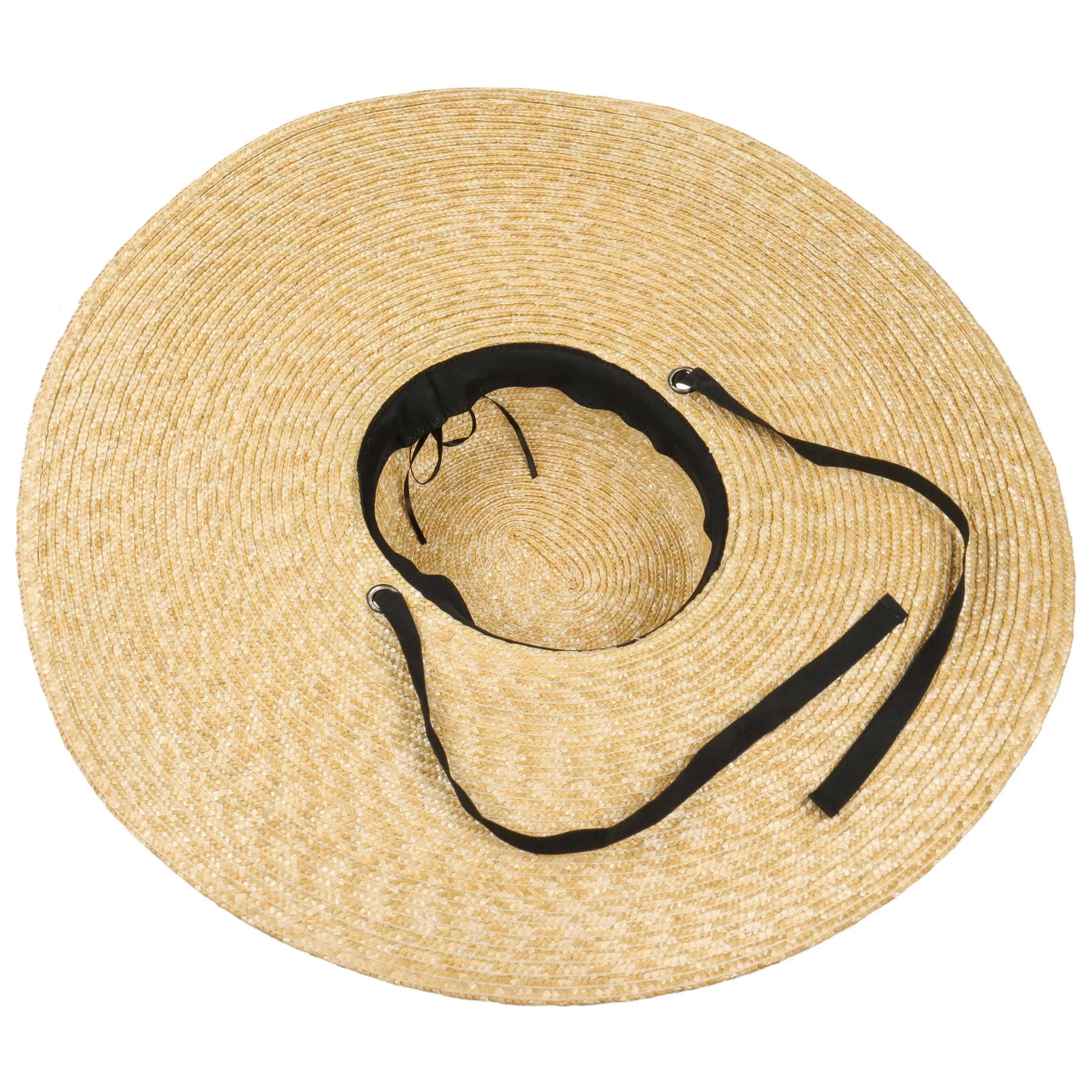 Giant Straw Hat with XXL Brim by Lierys --> Hats, Caps & Beanies Online ▶️ Chapeaushop