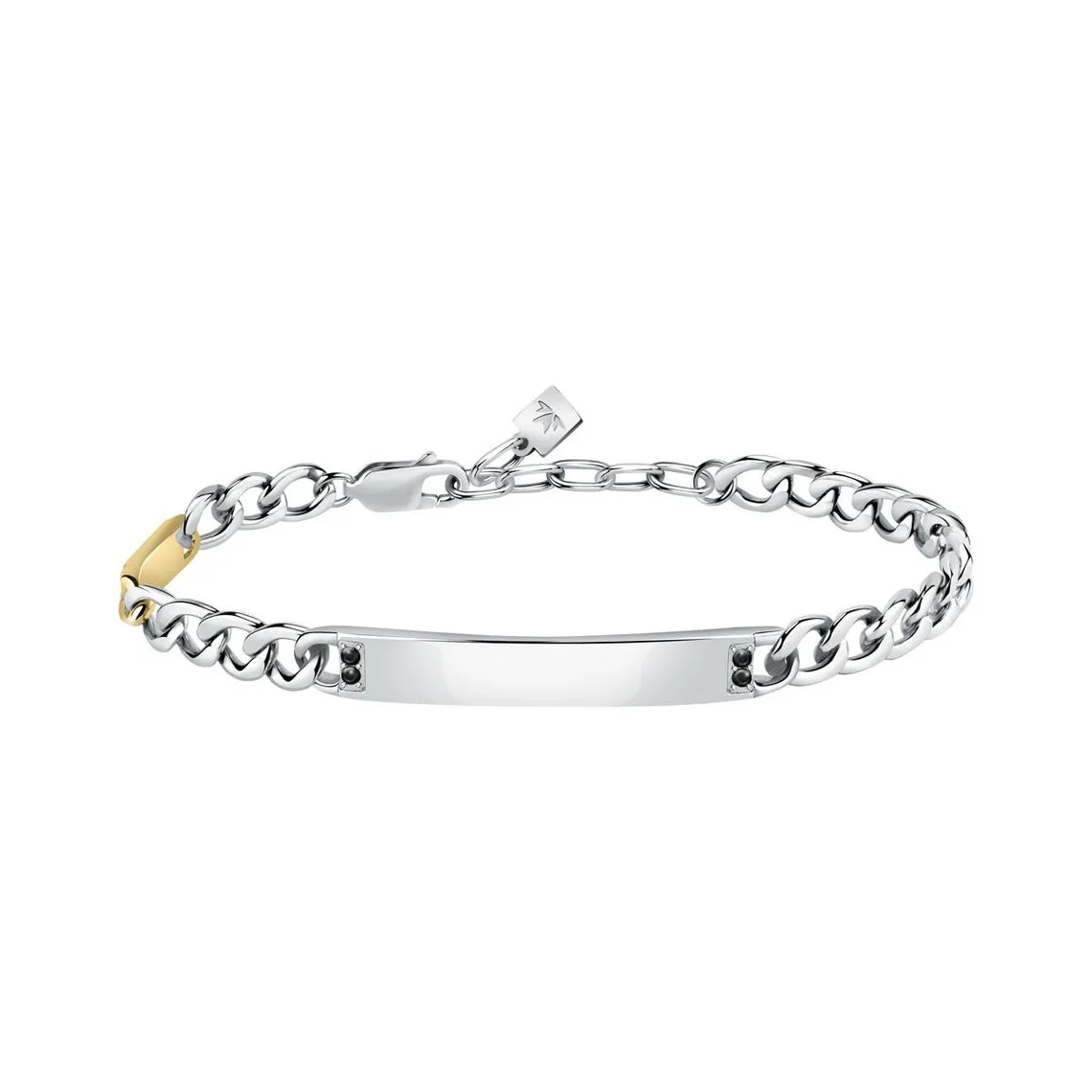 Gourmette Homme Morellato Bijoux Acier Argent SATX03  | 3 Suisses
