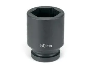 Grey Pneumatic 6062MD Douille à chocs 62mm x 6 pans longue à prise 1-1/2"