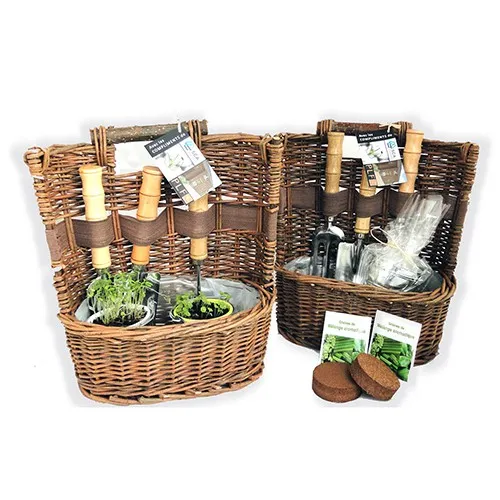 Custom Willow Basket Planting Kits - WILLOW BASKET KIT