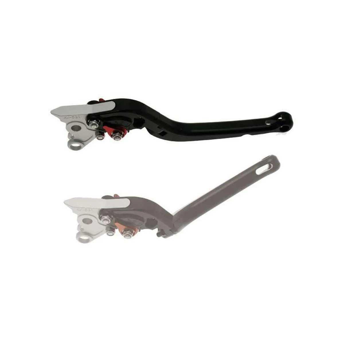 Levier d'embrayage anodisé repliable Noir HONDA 800 à 1300cc
