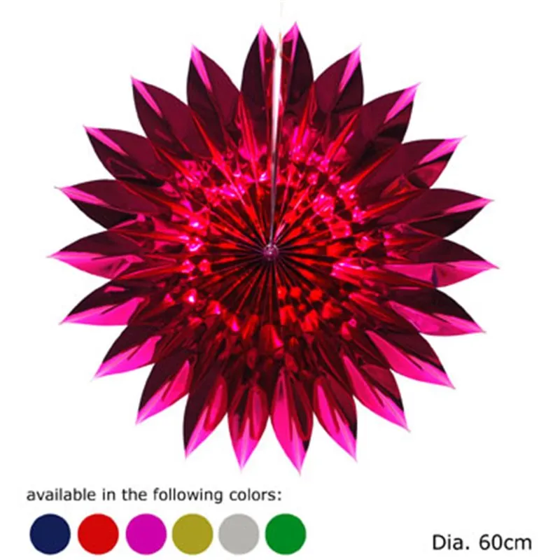 Metallic Sun-shaped Suspension