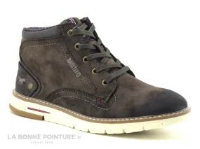 Mustang Shoes Homme Boots | Vente chaussures montantes 4149-501-32 Marron foncé