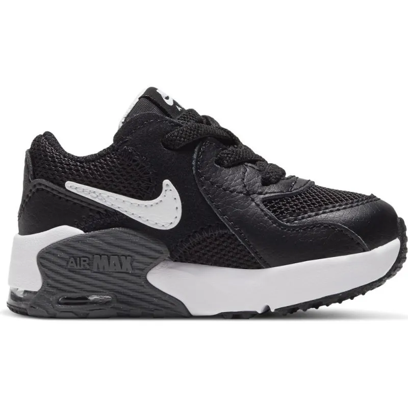 Nike Air Max Excee Baby Shoes (19-27) - Black/White-Dark Grey