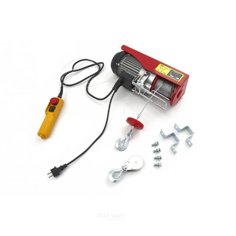Palan électrique HBM 500 kg 18 mètres 
