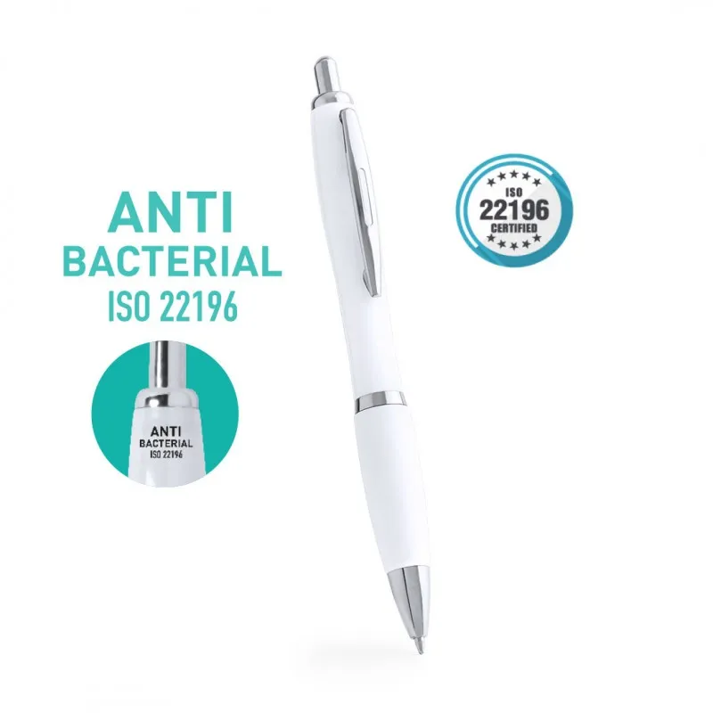 Personalized Antibacterial and Antivirus Promotional Pen - ISO22196 Compliant