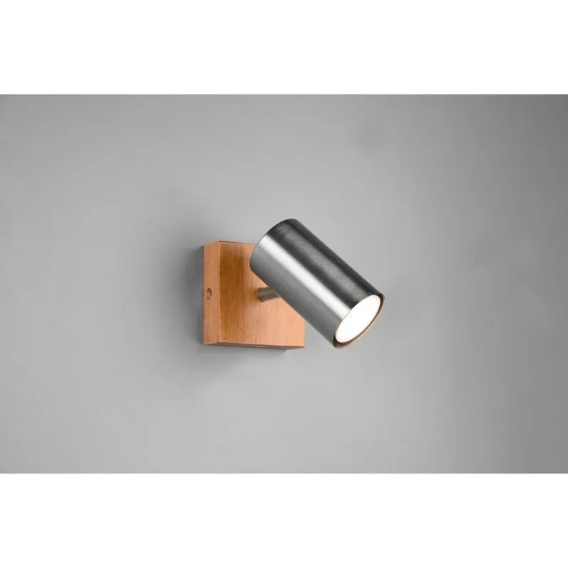 Plafonnier Marley Nickel mat 1x15W GU10