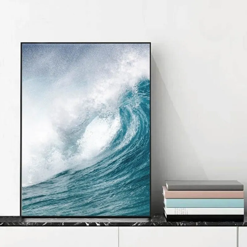 Giant Wave Poster Print