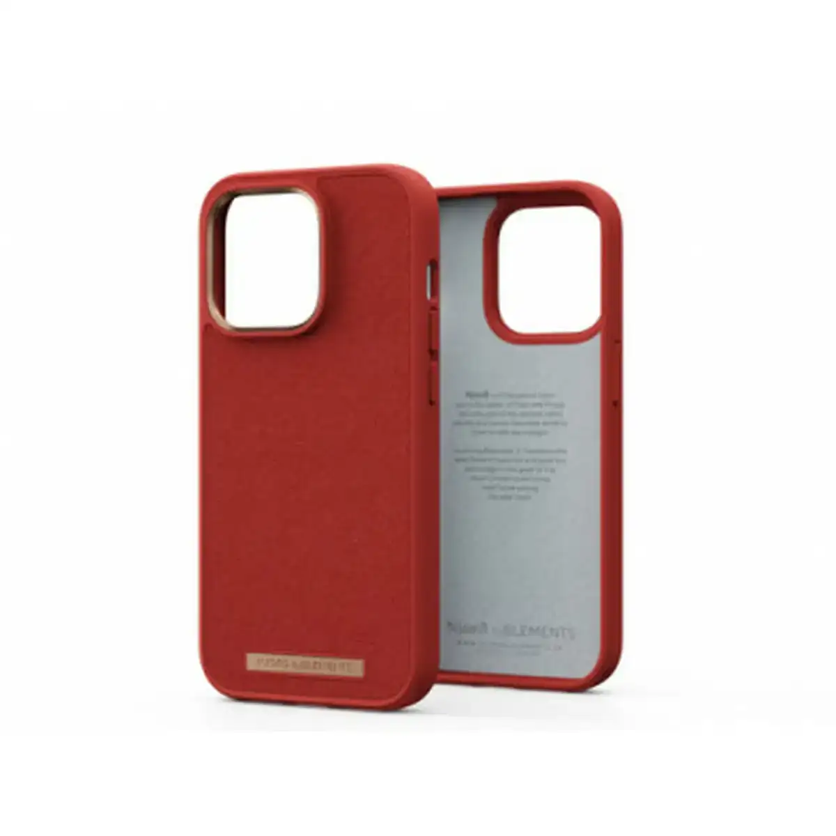Protection pour téléphone portable Njord Byelements Iphone 14 Pro Orange 