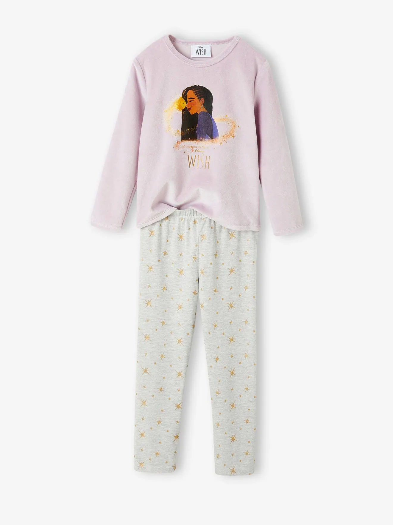 Pyjama fille Disney® Wish lilas/gris chiné - Disney