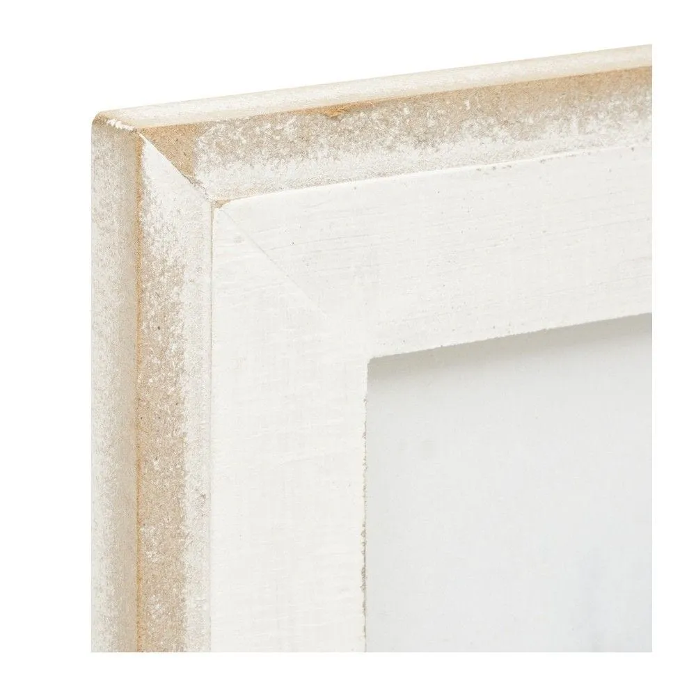 Pêle-mêle multivues 4 photos en bois et verre 33.3x33.3cm