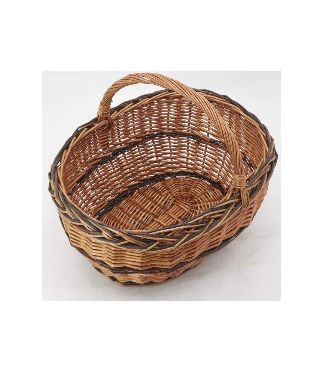 Round Buff Willow Lucette Basket