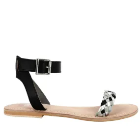 Sandales Initiale paris maedane noir