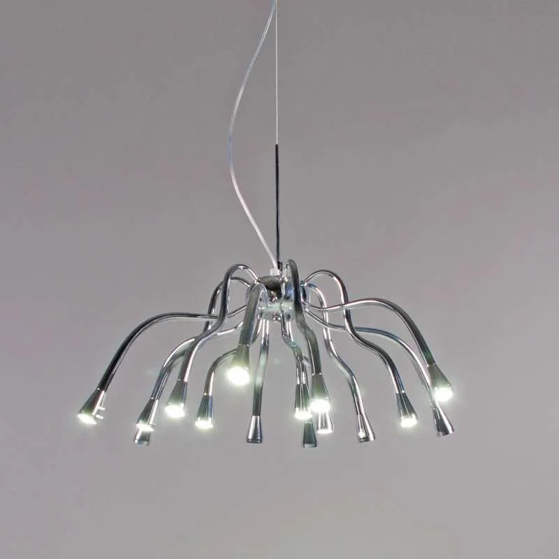 Suspension Angeline LED chrome