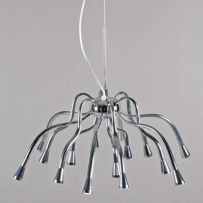 Suspension Angeline LED chrome