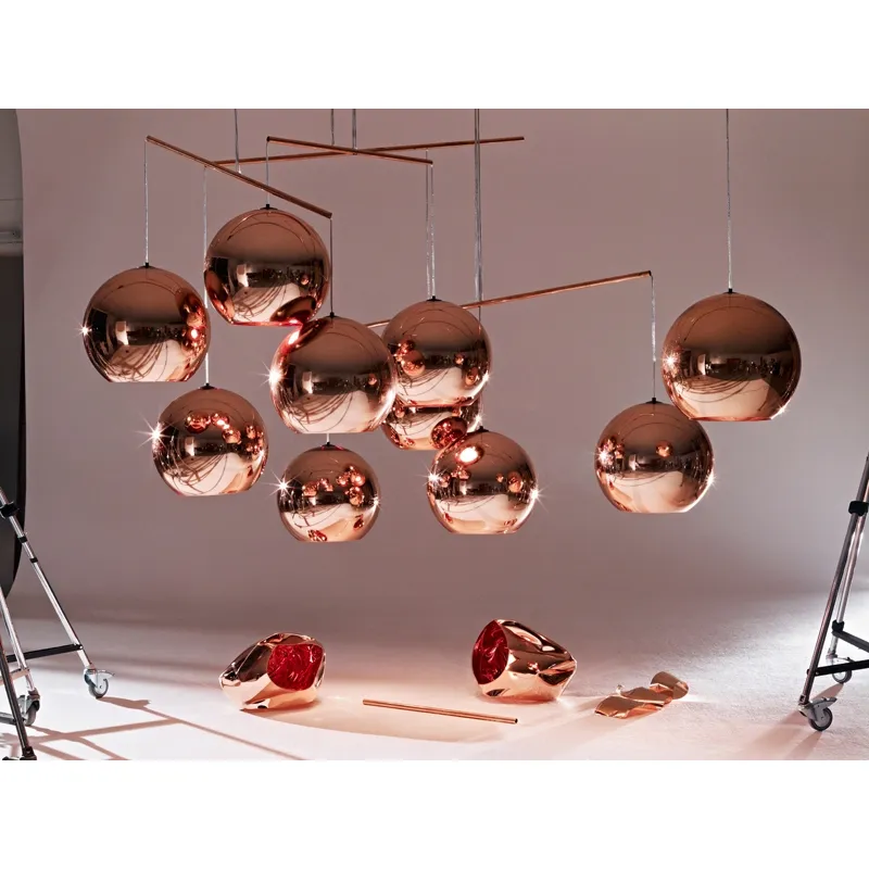 Suspension     COPPER ROUND Cuivre           TOM DIXON