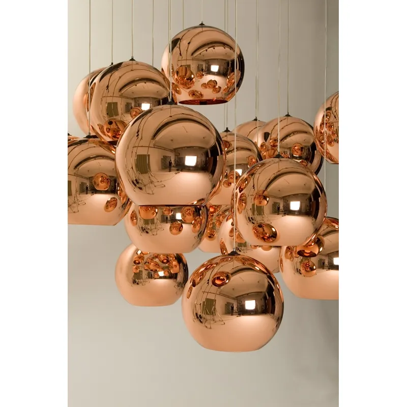 Suspension     COPPER ROUND Cuivre           TOM DIXON