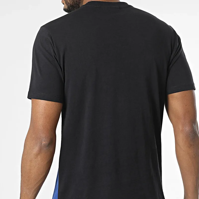 T-SHIRT SERGIO TACCHINI FRAVE NOIR ET BLEU