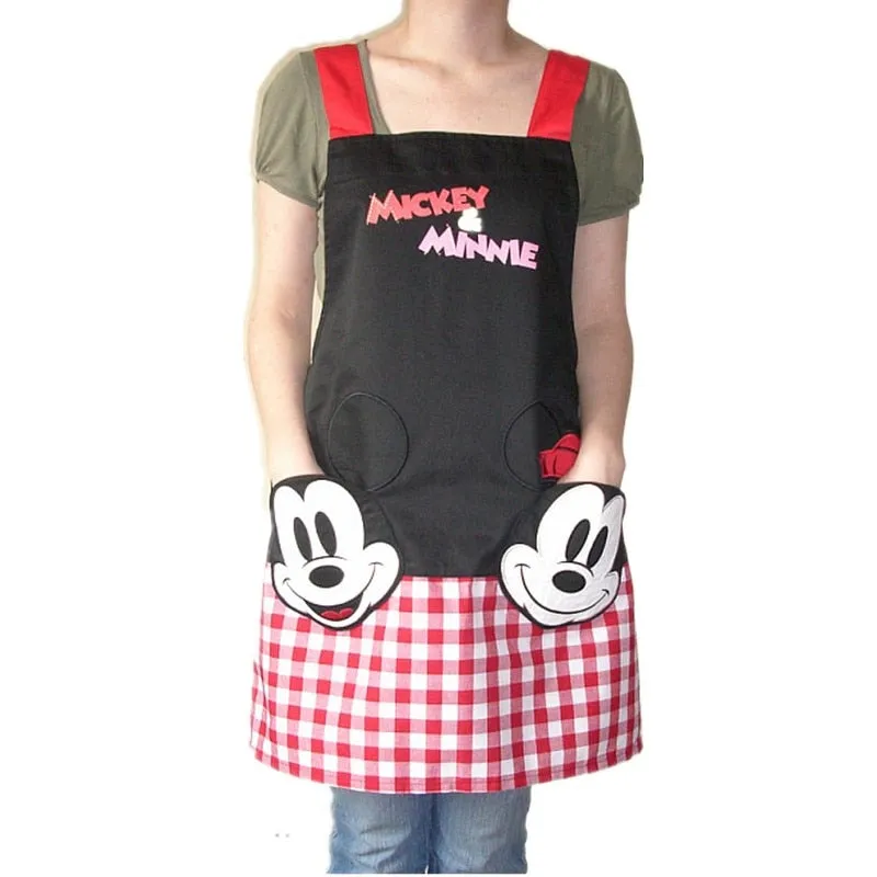 Vintage Disney Apron Mickey Minnie