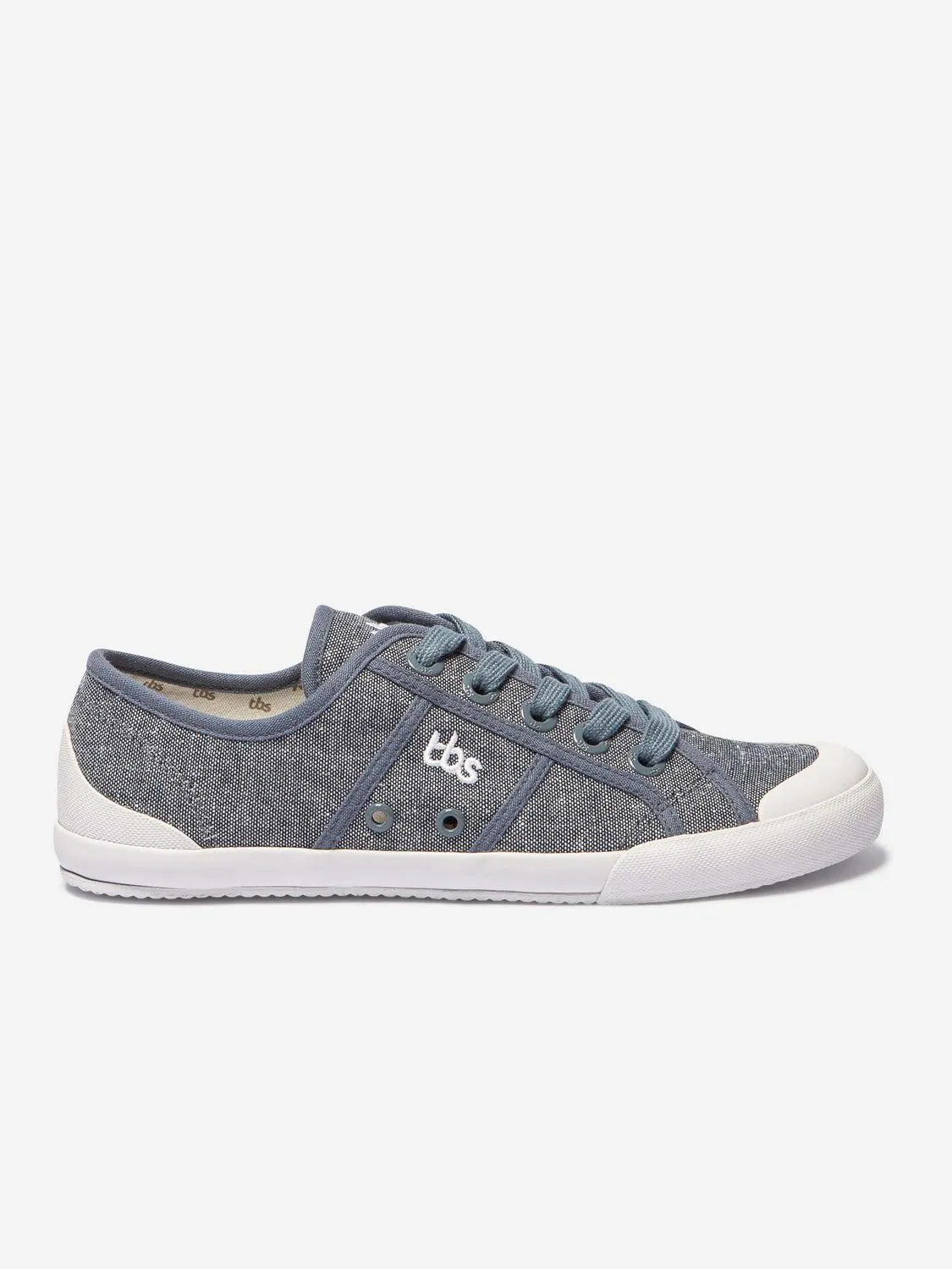 Navy Canvas Tennis Shoes tbs