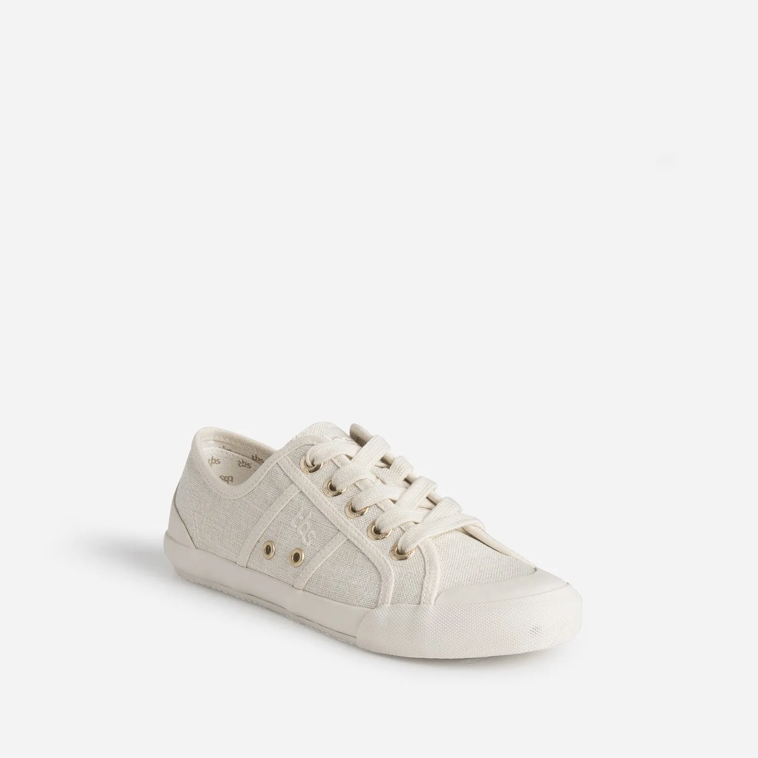 ERAM Women's Canvas Tennis Shoes - Beige Chiné Tennis TBS