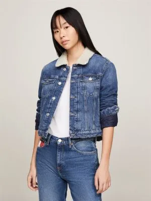 Tommy Hilfiger Denim Sherpa Archive Jacket - Veste Izzie
