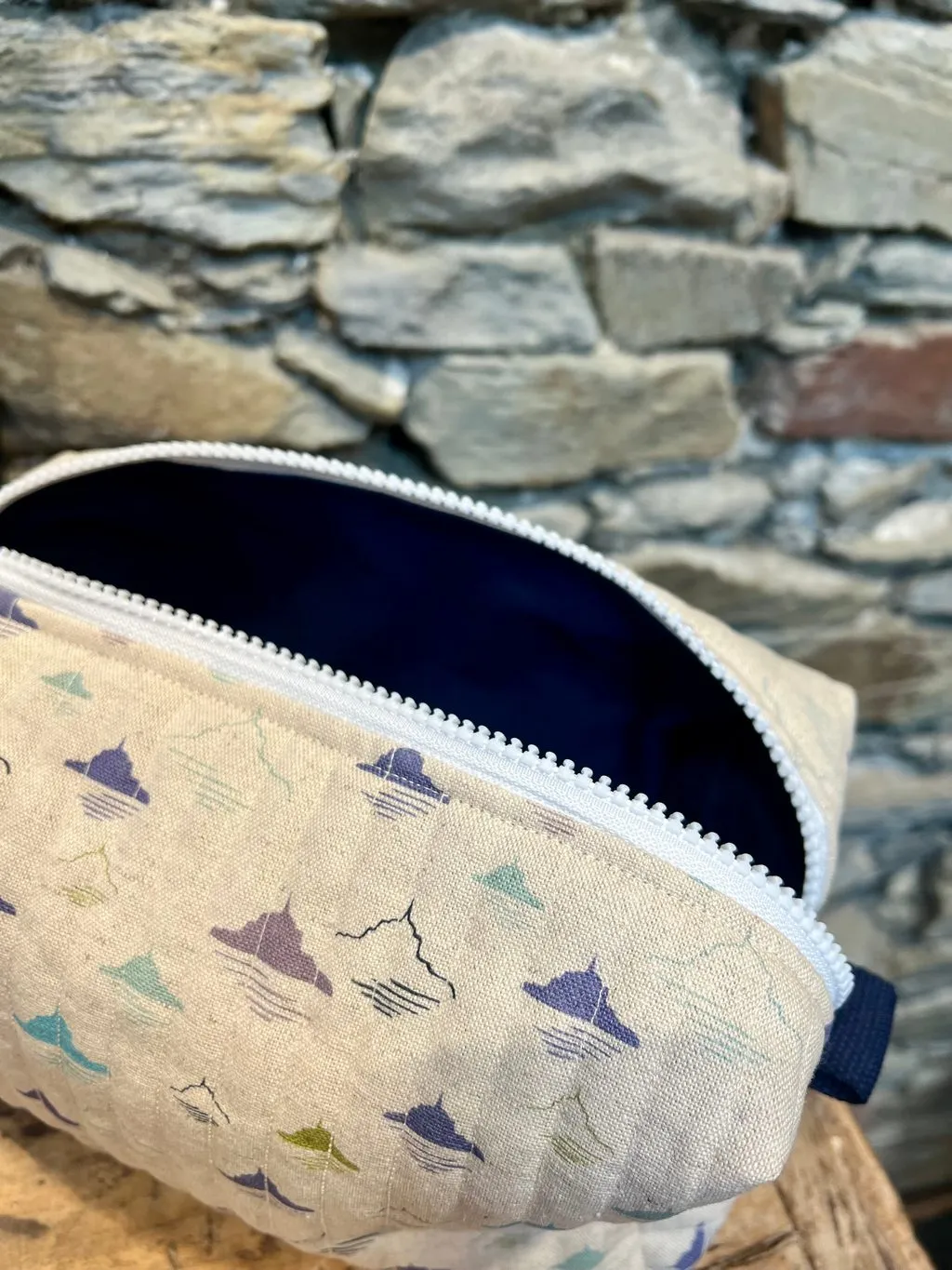 Trousse matelassée grand format 