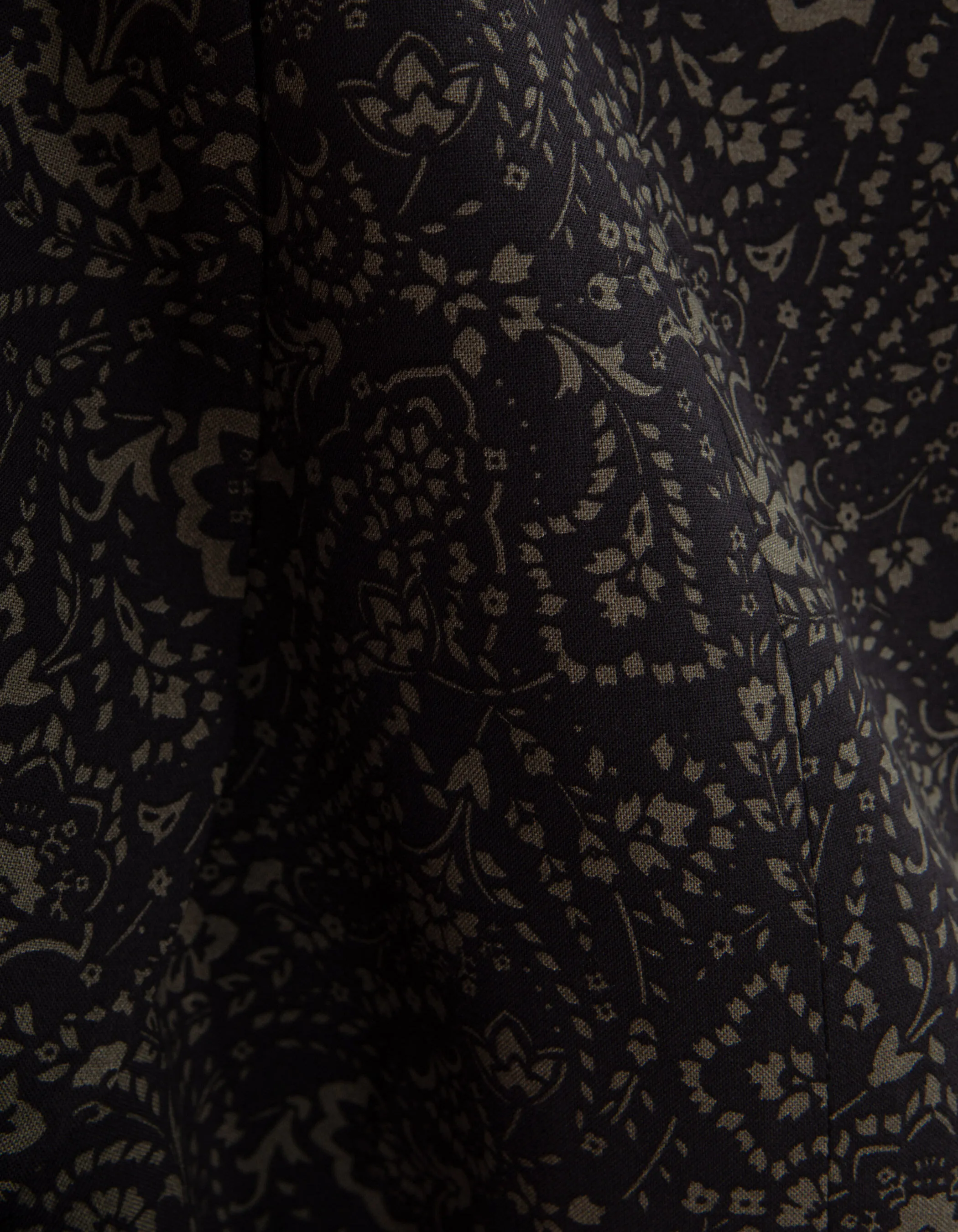 LENZING™ ECOVERO™ Femme Floral Cashmere Khaki Jacket